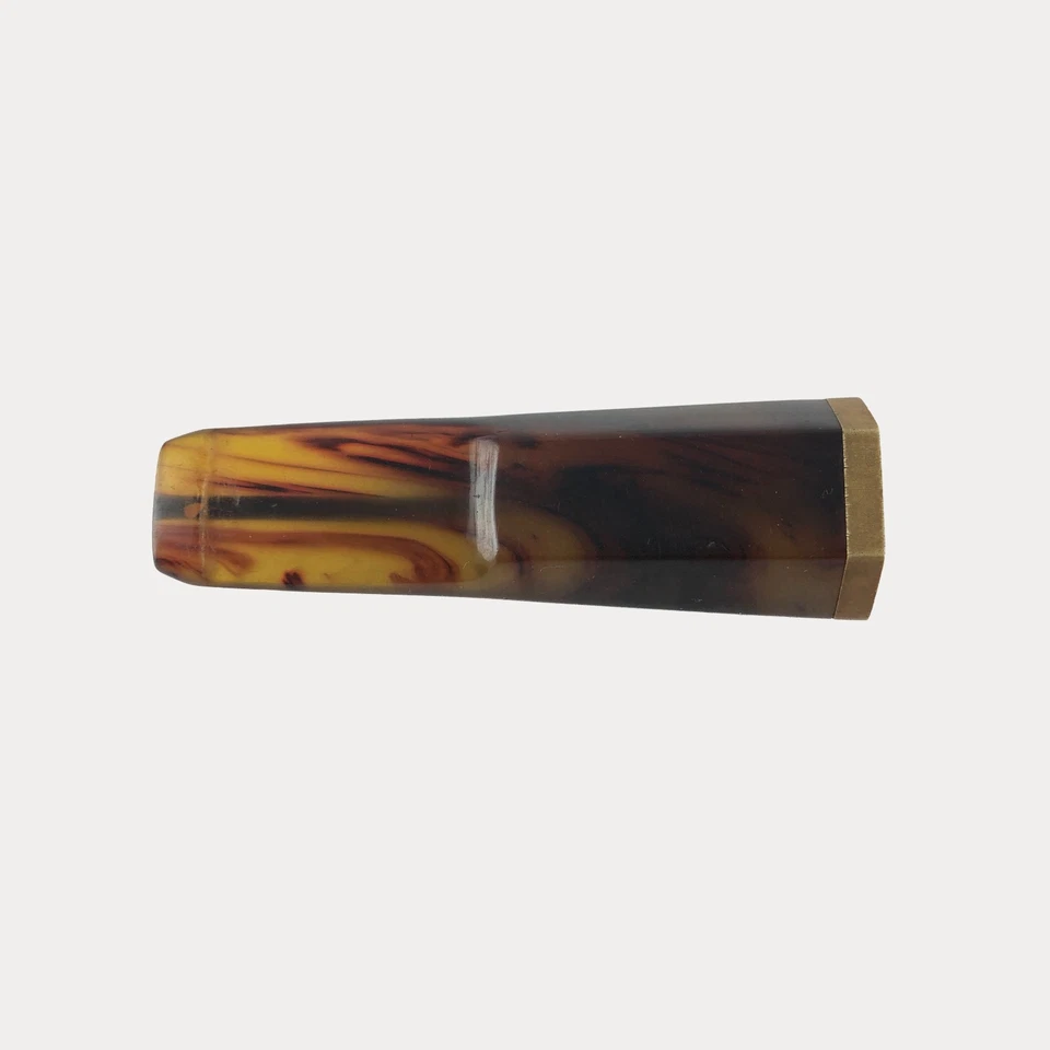 Vintage Amber Cigarette Mouthpiece, Catalin Cigarette Holder Tobacciana - Image 2 of 4