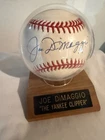Joe DiMaggio Autographed Baseball