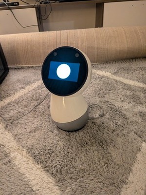 Jibo Social Robot Working Tested Interactive Companion Robot + Power Adapter