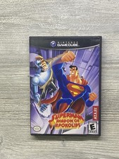 Superman Shadow of Apokolips Nintendo GameCube - CIB! EXCELLENT + Mint Disc!