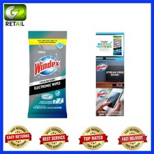 Resealable 25 Count Cleaning Wipes for TVs and Electronics - Gentle Formula