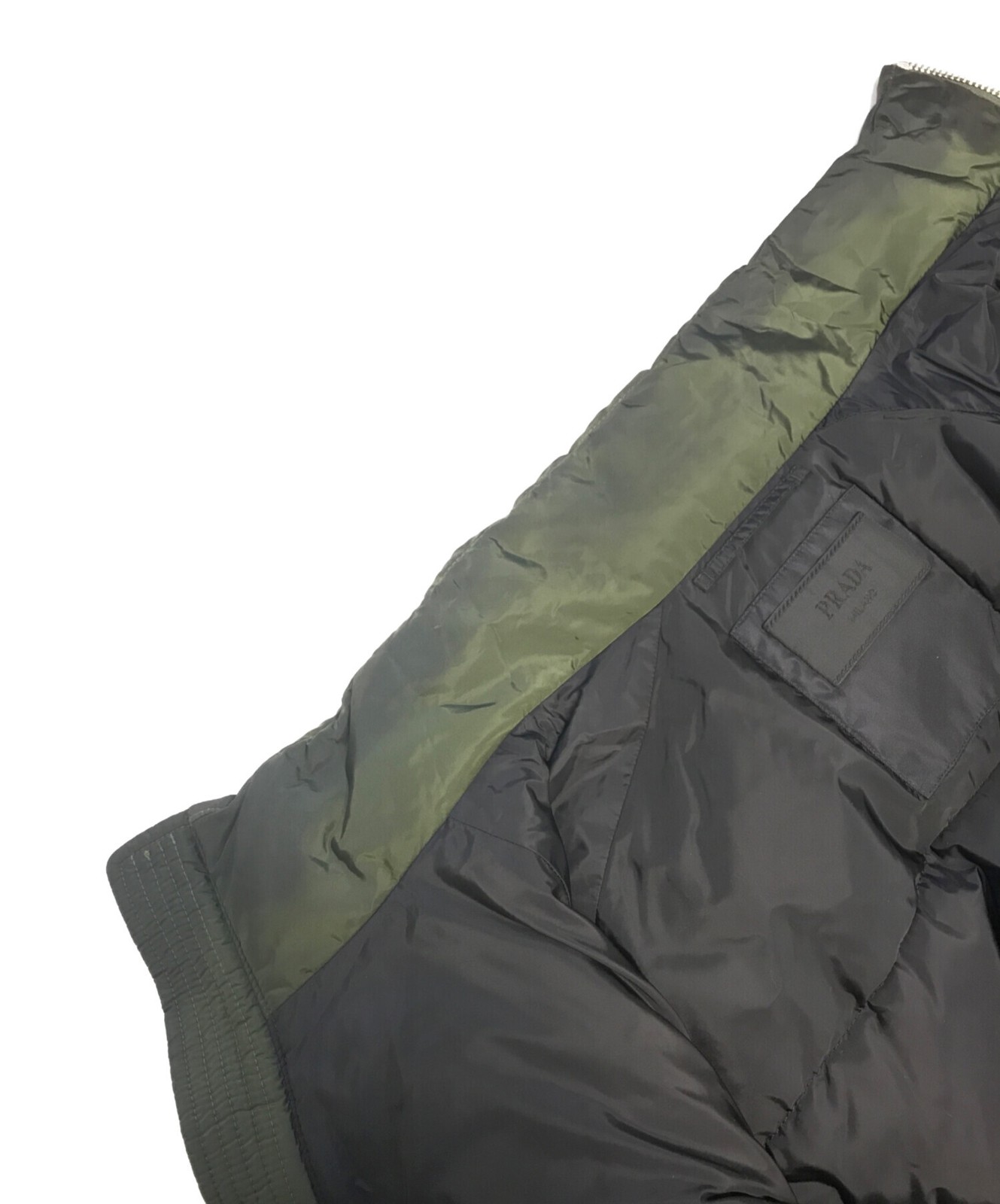 Prada Triangular Plate Down Jacket Size M IrE90 - image 6