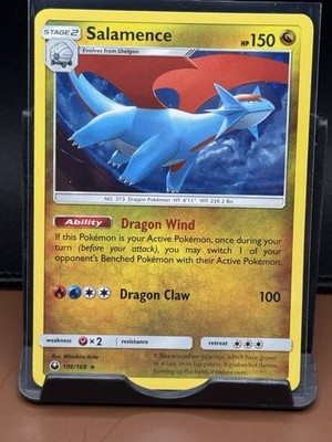 Salamence 106/168 Celestial Storm Holo Cosmos Holo Rare Pokémon TCG