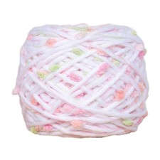 Colorful Rainbow Bean Scarf Thread Perfect for DIY Handwoven Creations