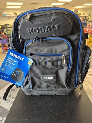kobalt backpack tool bag With Hard Molded Base #5266227