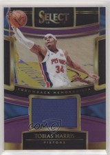 2018 Panini Select Throwback Memorabilia Purple Prizm 40/99 Tobias Harris 06o4