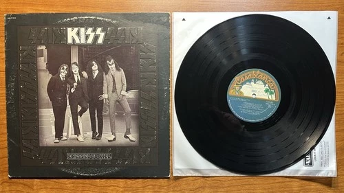 Kiss Dressed To Kill LP Vinyl 1975 Casablanca Bogart Blue Label Ace Frehley