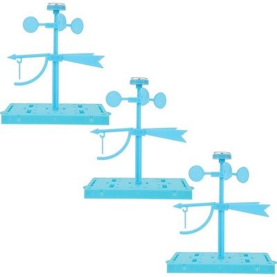  3 Sets Wissenschaftliche Experimente Für Kinder DIY -Anemometer -Kit