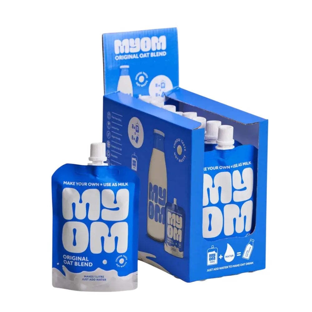 MYOM Original Oat Drink Premix 12x65g Vegan Dairy Free