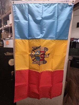 Dettra Flags Duralite Moldova H&G 3' x 5' 95% Nylon Flag