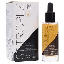 ST. TROPEZ SELF TAN LUXE TAN TONIC DROPS 1.01 OZ New Damaged Box