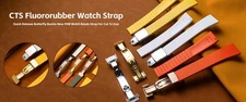CTS Rubber Strap for Tissot PRX Powermatic 35mm 40mm Watch Quick Release Buckle