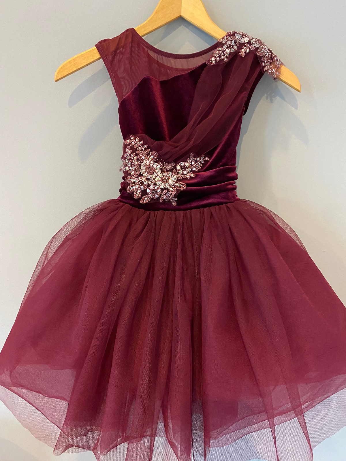 Weissman Girls Dance Pageant Dress - image 1