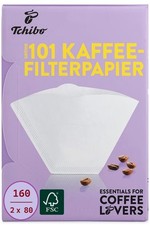160 x Kaffee Filterpapier Gr. 101 - Tchibo Fi...