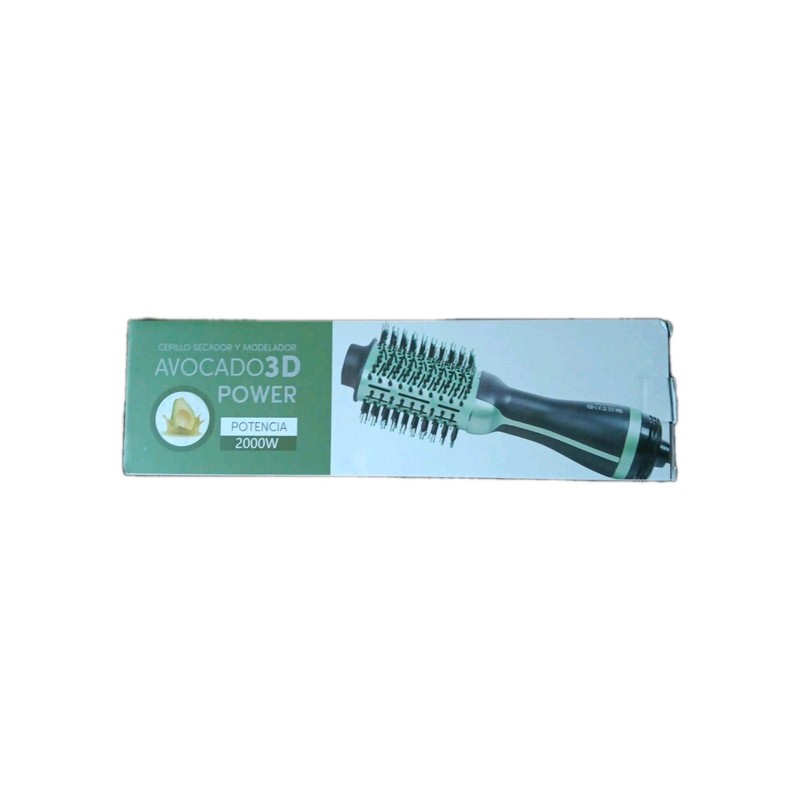 Cepillo Secador Y Modelador Avocado 3d Power Potencia 2000w Phdz-01