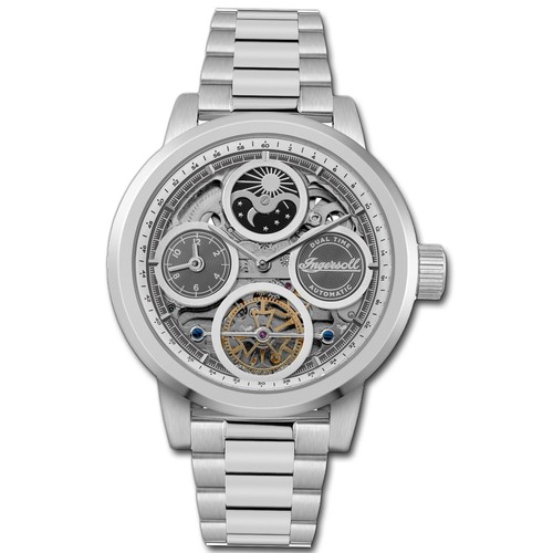 S.Oliver Orologio Uomo Acciaio Inox 38mm - Quadrante Blu, Bracciale Argento, Movimento Al Quarzo, Modello 2038598
