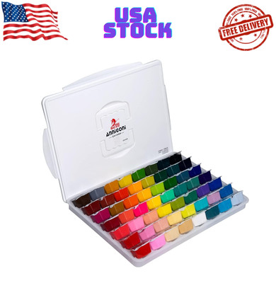 CONJUNTO DE PINTURA GUACHE Suprimentos de Arte 56 Cores 30Ml HIMI