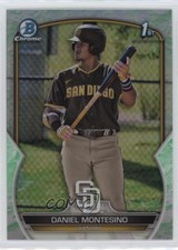 2023 Bowman Chrome Prospects Lunar Glow Refractor Daniel Montesino #BCP-114 0c6