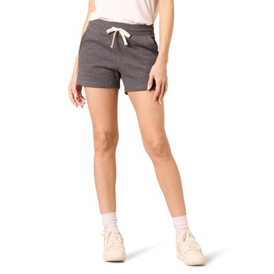 Amazon Essentials Damen-Fleece-Shorts Charcoal Heather