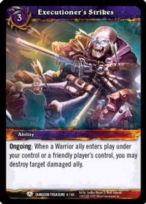 Executioners Strikes - Dungeon Treasure - World of Warcraft TCG