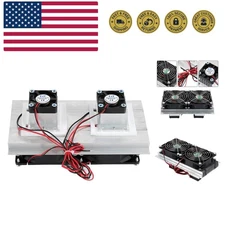 DC 12V DIY Thermoelectric Peltier Refrigeration Cooling System Kit Semiconduc...
