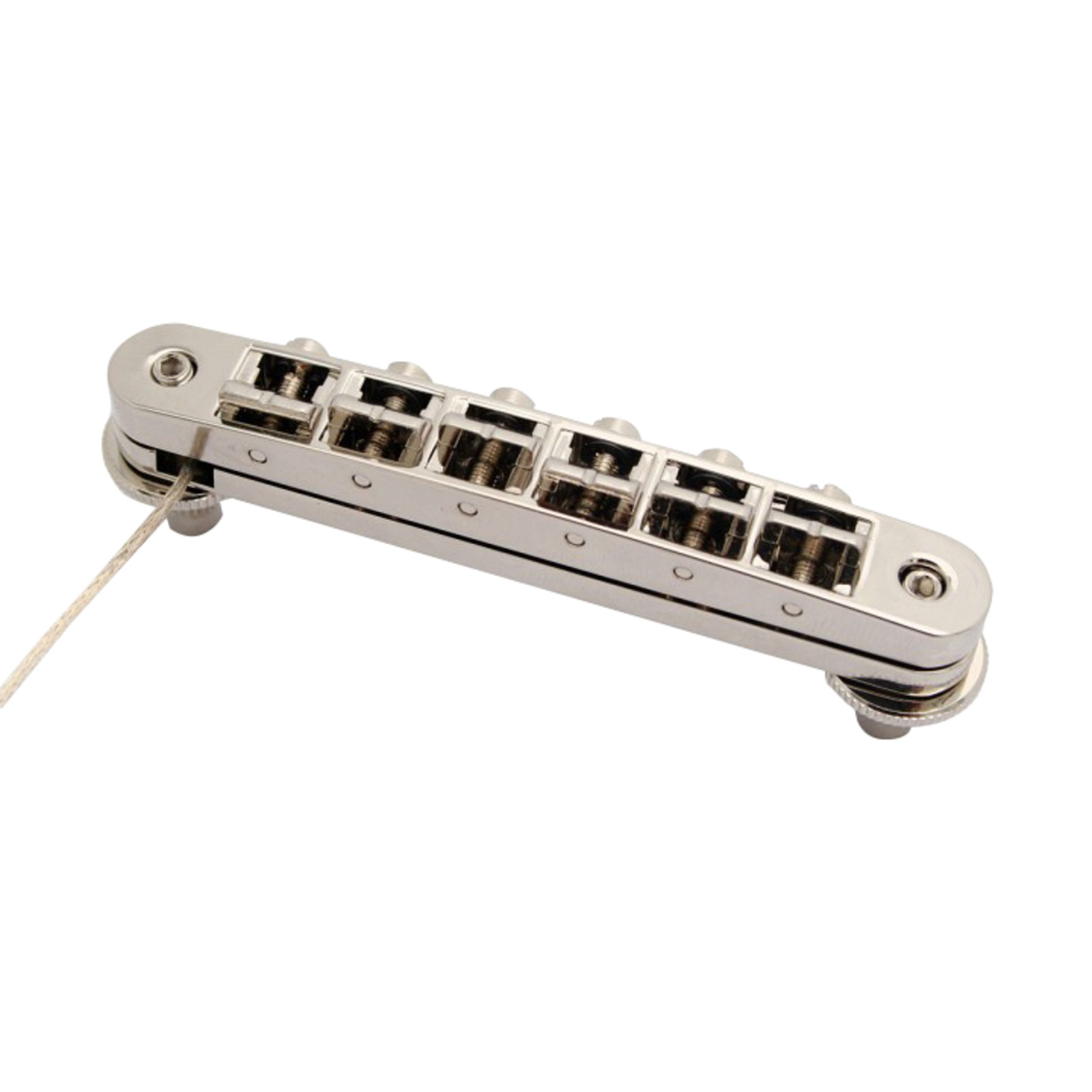 Пьезоэлектрический мост Дюзенберга, никелированный - Gitarren Ersatzteil