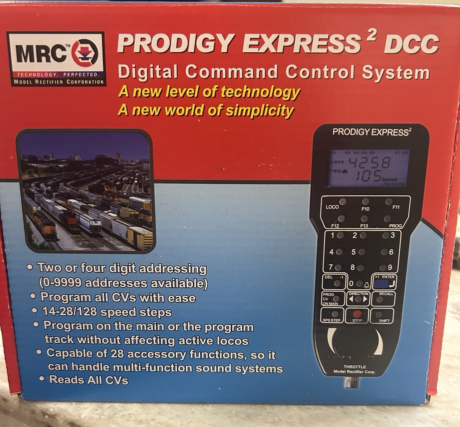 MRC 1420 Prodigy Express 2 1.6A Toy Digital Control Device S