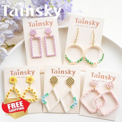 Tainsky Polymer Clay Cutters 15 Shapes Basic Jewelry Earrings
