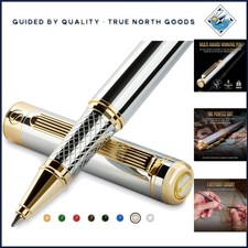 High-Quality Rollerball Pen with Refillable Schmidt Ink for Professionals