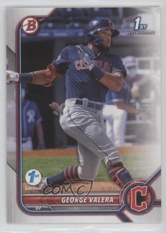 2022 Bowman 1st Edition George Valera #BPPF-22 00er