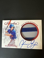 2025 Panini Flawless - Draft Patch Autographs Kellon Lindsey #DPA-KL Ruby /20...