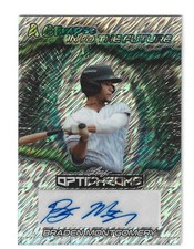 2025 Leaf Optichrome Braden Montgomery Auto FA-BM1 Silver Shimmer 10/10