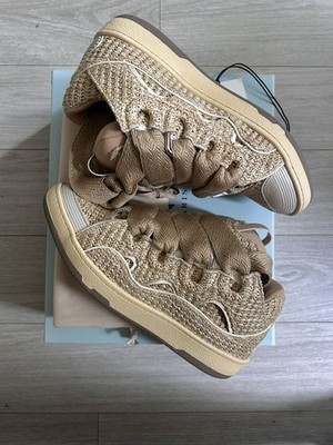 Lanvin Curb Natural Raffia Gr.44