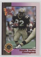 1992 Wild Card Field Force Gold Vaughn Dunbar #10 Rookie RC 0h1. rookie card picture