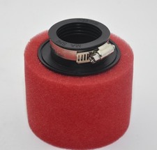 35mm Straight Air Filter Twin Foam Quad Pit Dirt Monkey Bike Go Kart 50cc-90cc