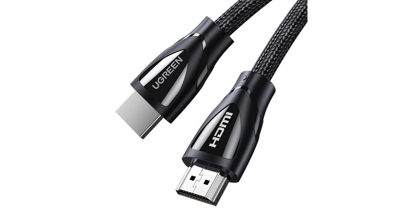Кабель Ugreen HD140 80403 HDMI 21 HDMI 21 2 м - черный 4790₽