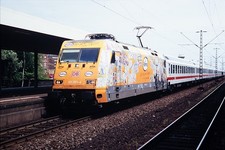 EisenbahnDia, 101 001-6 "Rama", Gelsenkirchen, 30.05.2004 , OriginalDia
