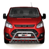 FrontbüGel FrontschutzbüGel FüR Ford Transit Custom 2012-2018 ABE Schutz Silber