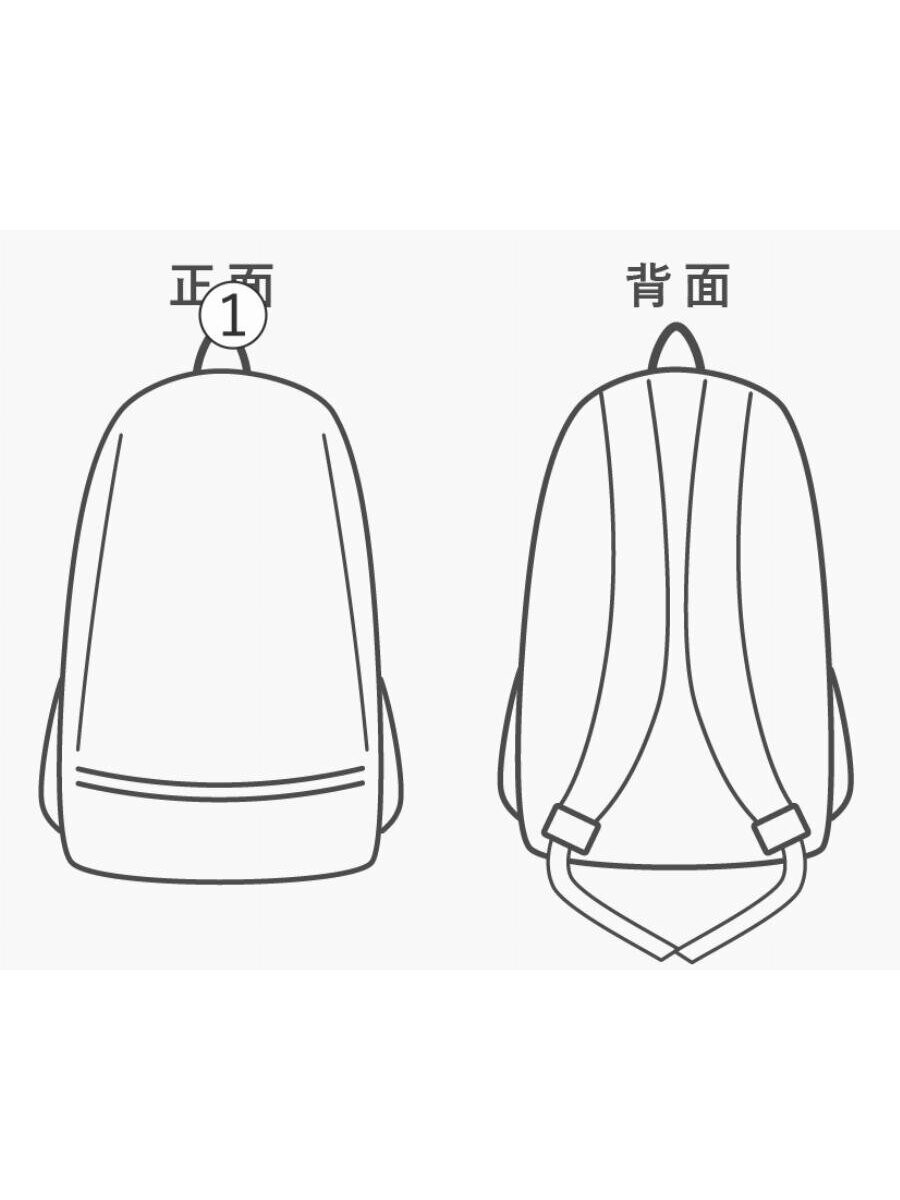 Porter Time Backpack Nylon Blk Solid K6247 - image 8