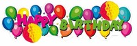 Gadget -D- Giocoplast: Scritta Buon Compleanno Jumbo 22X80 Cm Palloncini Giocopl