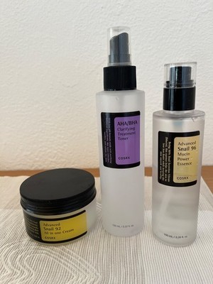   Set AKNE Creme Treatment Cosrx Pickel Teenager SNAIL Schnecken unreine Haut