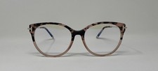 Tom Ford TF5770-B 055 Pink/Brown Tortoise Eyeglasses, Blue-Block Lens. 54-17-140