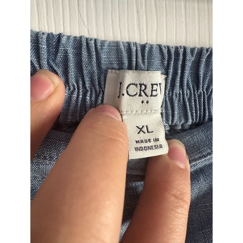 J. Crew Women’s Chambray Wrap Skirt Size XL Spring/Summer 2024 - Picture 4 of 7