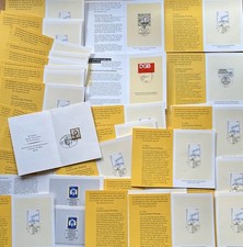 Bund - 39 Karten "Postwertzeichen" Ganzsachen - Sonderstempel