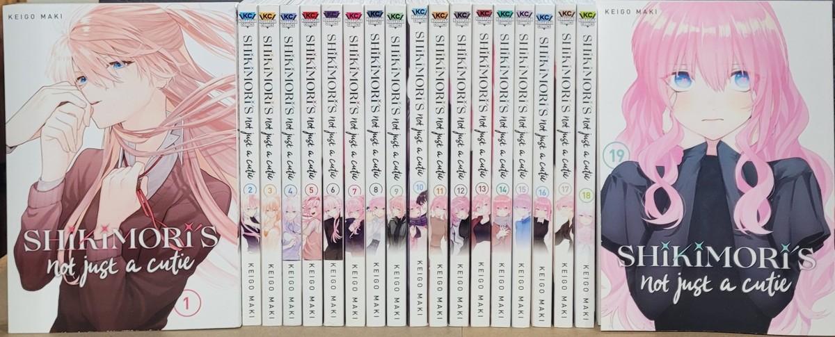 6/16まで❗️6,850->6,444 可愛いだけじゃない式守さん　英語版 Shikimori's Not Just A Cutie Manga Volumes 1-20 English Graphic