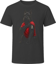 Giant Schnauzer Dog I Love Mom Tattoo Retro Dog Mom Gift T Shirt