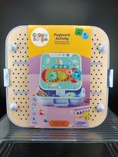 Gigglescape Pegboard Activity With Cards Carrying Case