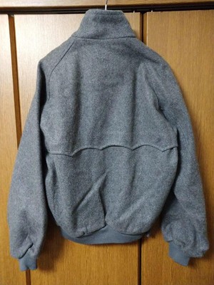 Baracuta G-9 Wool Harrington Jacket 80s UK Made Size 38 Grey EX 