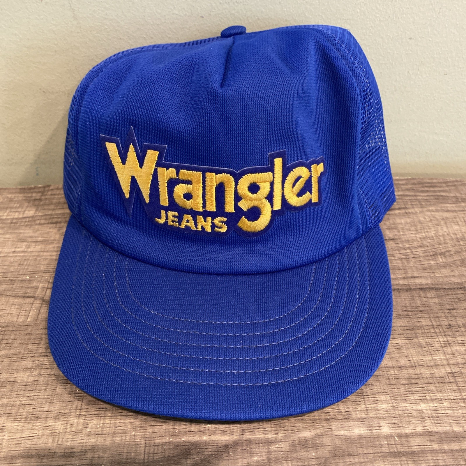 Trucker Hat Made In Usa Snapback Mesh Cap Blue