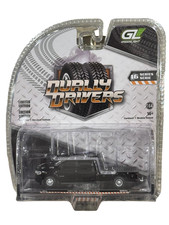 Greenlight Dually Drivers Series 16 - 2023 Ram 3500 Dually Flatbed - Black 1/64